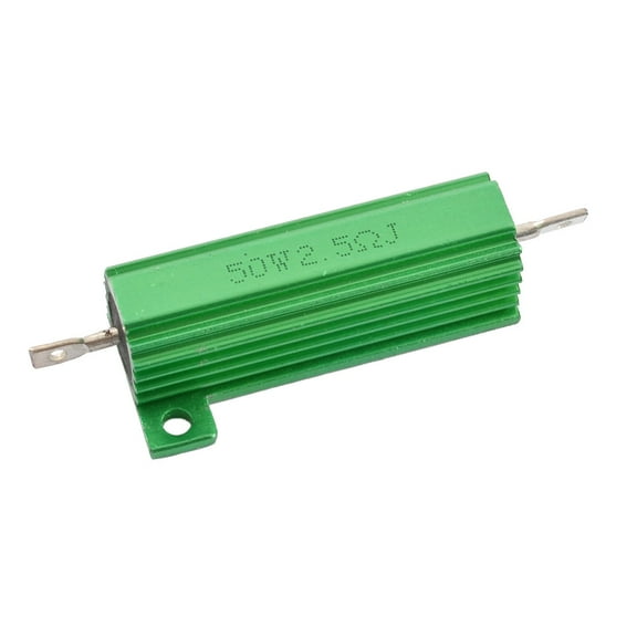 Unique Bargains Unique Bargains Aluminum Housing Chassis Mounted 50W Watt 2.5 Ohm 5% Wirewound Resistor
