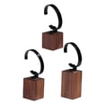 thumbnail image 4 of Soporte de exhibición para reloj, soporte para reloj de pulsera, Base de madera elegante multifuncional, estante estable, estante para brazalete para ,, 4 of 8