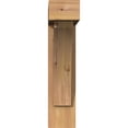 thumbnail image 2 of Ekena Millwork 5 1/2"W x 20"D x 24"H Thorton Block Smooth Bracket w/ Offset Brace, Western Red Cedar, 2 of 25
