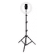 thumbnail image 1 of Lampara Aro De Luz Led De 10 Pulgadas Con Tripie Portatil, 1 of 3