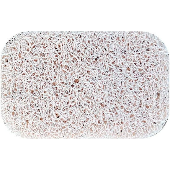 6 Pcs Soap Saver Pads Non Slip Bar Soap Holder Soap Lifting Pads Soaps Savers Tray Mat for Bathroom White