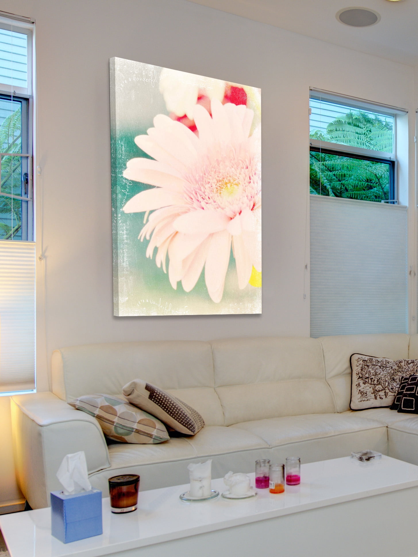 "Wonderful" Painting Print on Wrapped Canvas