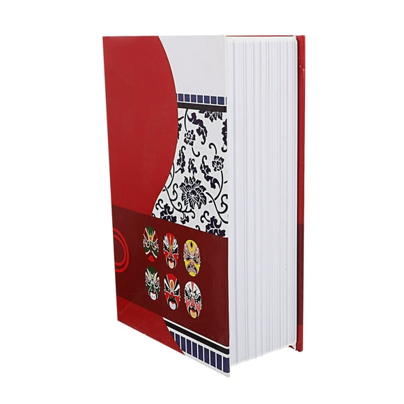 Small Storage Book Safe Travel Safe Box Child 8X11.6CM Red