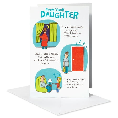 American Greetings Father's Day Card from Daughter (Splendid Job)