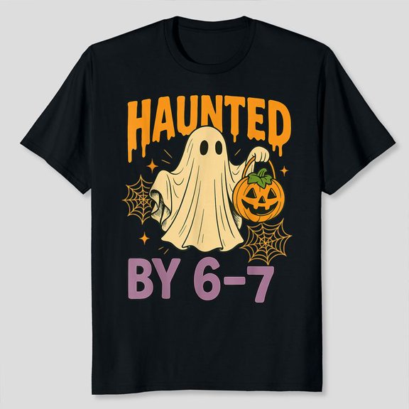 Funny Halloween Ghosts Six Seven T-Shirt Unisex, Sizes S-5XL - Gategoo