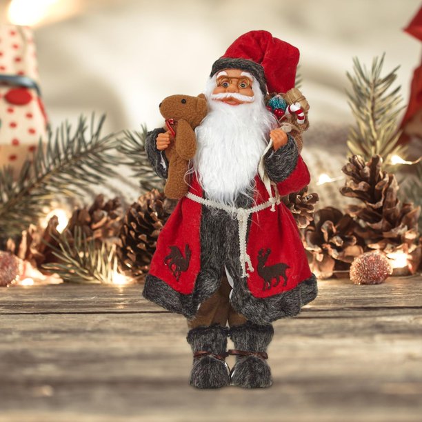 Noel Bailarin MuÃ±eca De Santa Claus Peluche MuÃ±ecos De Navidad