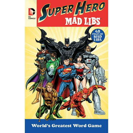 DC Comics Super Hero Mad Libs