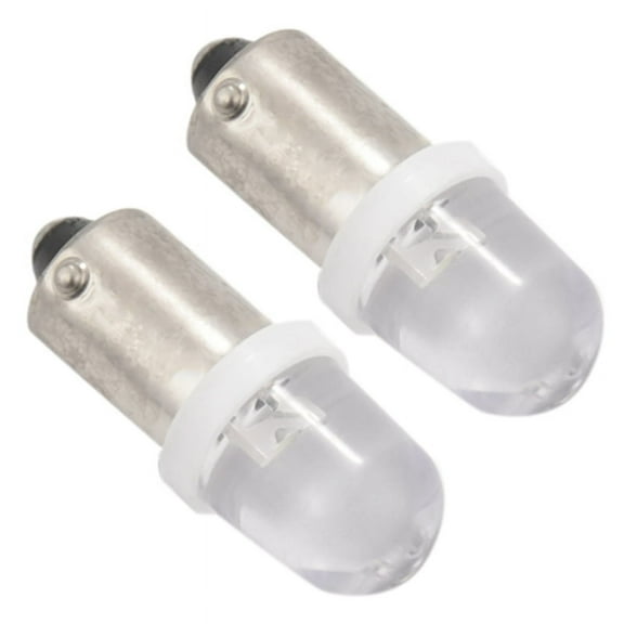 40Pcs BA9S 1895 H6W 53 57 Bayonet LED Light Bulbs for Car Map Lamp 12V White