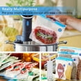 thumbnail image 3 of BPA-Free Reusable Sous Vide Bags with Air Valve for Precision Cooking, 3 of 8