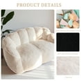 thumbnail image 3 of GOODONE Adult Bean Bag Chair,Flower Shaped Bean Bag Sofa,Super Soft Plush Reading Chair,High Elasticity Lazy Sofa,Suitable for Living Room and Bedroom,No Assembly Required,Beige,Double, 3 of 9