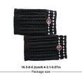 thumbnail image 4 of Wosthever Puños para botas, fácil de combinar, estirable, moldeador de moda, manga de pantorrilla, calentador de piernas cómodo, calcetín grueso Suministros térmicos Negro Wosthever HA059254-01, 4 of 6