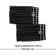 thumbnail image 5 of Bearachild Puños para botas, fácil de combinar, estirable, moldeador de moda, manga de pantorrilla, calentador de piernas cómodo, calcetín grueso Suministros térmicos Negro Bearachild HA059254-01, 5 of 6