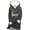 Dark Gray, variant on Oksale Fleece Lined Hoodies for Women Thermal Warm Winter Tops Cozy Long Sleeve Basic Tee Shirts Print Fall Clothes Dark Gray M