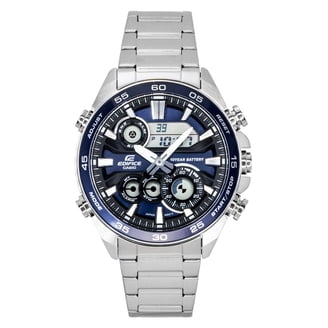 Casio Edifice Slim Line Men's Chronograph Analog Solar Watch, 100M