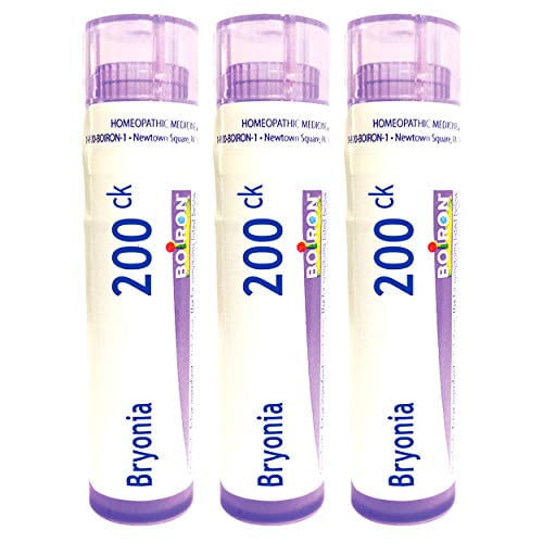 Boiron Bryonia Alba 200ck, 80 Pellets, Homeopathic Medicine for Muscle