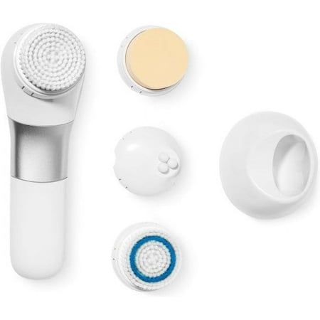 L Core Paris Face and Body Brush Cleansing System – Exfoliating Facial Brush Microdermabrasion Pore Minimizer to Clean Skin  Help Get Rid of Acne  Dark Spots and Blackheads