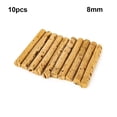 thumbnail image 4 of Yuarrent 10 Uds. Palo de cebo de pesca de carpa mejor flotabilidad ligero palos de madera de corcho para aparejos de pesca carpas cebos de pesca Pescar 8mm, 4 of 6