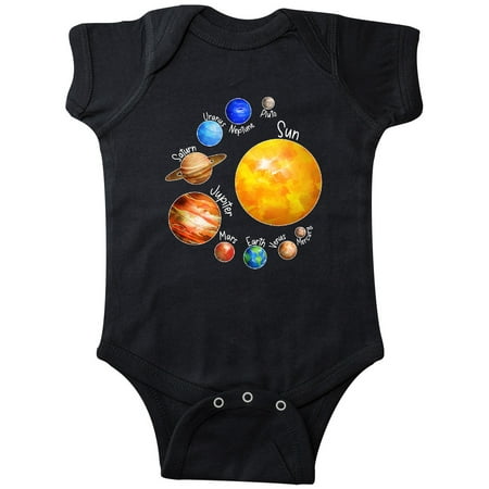 

Inktastic Sun and Planets- Yes and Pluto Gift Baby Boy or Baby Girl Bodysuit