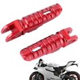 thumbnail image 4 of Footrest 2pcs Rear Foot Pegs Footrest Aluminum Alloy Replacement FP-256-Set For DUCATI 1098/1198, 4 of 8