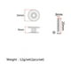 thumbnail image 2 of unbranded 2Ud Bloqueadores Para Correa De Guitarra Con Ergonómico De Hongo, 2 of 7
