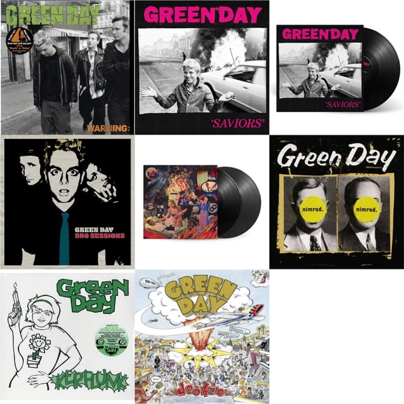 Warning & Saviors (180G/Deluxe LP Vinyl) & Saviors & Bbc Sessions (X) (2LP) & Insomniac (25Th Anniversary/2LP) & Nimrod & Kerplunk (120G/7Inch Single) & Dookie