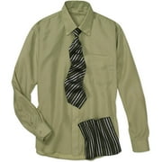 Big Men's Shirt, Tie and Handkerchief Box Set, Size 2 XL