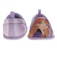thumbnail image 4 of Disney Frozen Slippers for Kids Anna And Elsa Plush House Shoes (5, 10 Toddler   11-12 Little Kid), Purple, Size: 11-12, 4 of 7