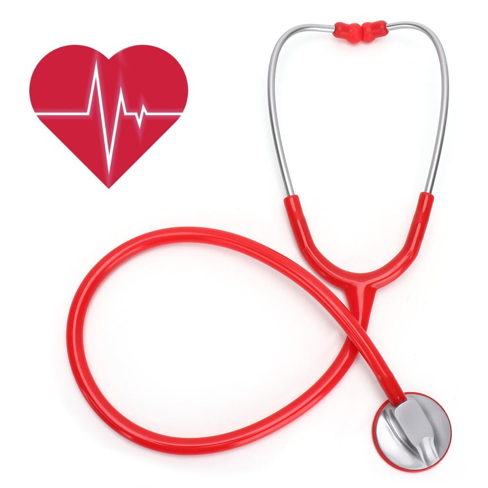 Mgaxyff Professional Single Head Stethoscope Zinc Alloy Heart Lung