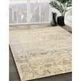 thumbnail image 2 of Ahgly Company Indoor Round Contemporary Light French Beige Brown Abstract Area Rugs, 7' Round, 2 of 6