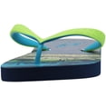 thumbnail image 5 of Norty Men's Casual Beach Pool Everyday Flip Flop Thong Sandal Shoe 41395-8D(M)US (Blue/Green Palm Trees), 5 of 7