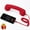 Red, variant on Retro Phone Handset, Phone Receiver for iPhone, Type-C Retro Telephone Wired Handset Style Landline Handle Receiver for Cell Mobile Video Conferences, Calls, Meetings