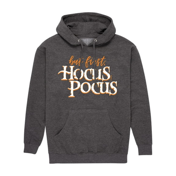 Hocus Pocus - But First Hocus Pocus - Men's Pullover Hooded Fleece Sweatshirt