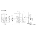 thumbnail image 4 of ACZ11BR2E-25SD1-20CZ-0663 - ENCODER MECHANICAL INCREMENTAL 20 QUADRATURE (INCREMENTAL) VERT, 4 of 4