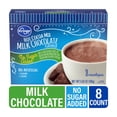 thumbnail image 5 of KG Hot Cocoa Mix Milk Chocolate Flavored No Sugar Added No Artificial Flavors or Colors 8 Envelopes 5.92 Oz , 3 Pack + Bonus, 5 of 5