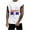 White H, variant on IROINNID Round Neckline Tank Tops For Men Sleeveless Sports Tank Tops Vest Pullover Graphic Print Tops