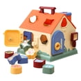 thumbnail image 3 of Blocks Shape Sorter Color Recognition Matching Activity Cube Color Shape Sorting, 3 of 7