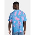 thumbnail image 3 of Disney Men's and Big Men's Mickey Mouse Graphic Button-Up Shirt, Sizes S-3XL, 3 of 5
