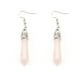 thumbnail image 1 of Xiao Hua Pendientes colgantes de chakras de cristal con punto de curación de piedra de cuarzo natural real, regalo para el día de San Valentín y el día de la madre, H, 1 of 4
