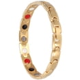 thumbnail image 2 of Pulsera de mujer cadena de mano regalo de cumpleaños pulsera magnética de oro moda impermeable cadena de mano para mujer joyería regalos de aniversario ANGGREK Otros, 2 of 8