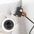 thumbnail image 1 of FUTUREORYY 6pcs Lamp Finial Decoration Black Metal Lamp Finials for Home Decoration Simple Style, 1 of 8
