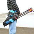 thumbnail image 6 of AMEYXGS Archery Pot Bag 3-tube Bracket Protection Bag Waist Protection Shell Back Hunting Shot, 6 of 7