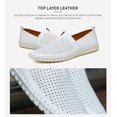 thumbnail image 3 of Men's comfort Daily life Shoes Soft Walking Breathable Shoes Round head flat Driving Shoes, 3 of 14