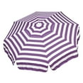 thumbnail image 6 of Heininger Holdings Italian 6 ft. Umbrella Acrylic Stripes Pink And White - Bar Height Pole, 6 of 10