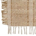 thumbnail image 5 of Fennco Styles Asiatic Grass Fringe Hand Woven Table Runner 16" W x 72" L - Natural Table Cover for Home Décor, Dining Table, Banquet, Family Gathering, Everyday Use and Special, 5 of 6