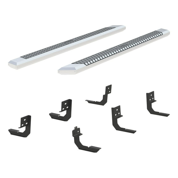 ARIES 2555026 AdvantEDGE Chrome Aluminum 91-Inch Truck Running Boards, Select Dodge, Ram 2500, 3500 Fits select: 2023 RAM 2500 LARAMIE