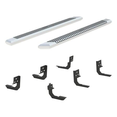 ARIES 2555026 AdvantEDGE Chrome Aluminum 91-Inch Truck Running Boards, Select Dodge, Ram 2500, 3500 Fits select: 2023 RAM 2500 LARAMIE
