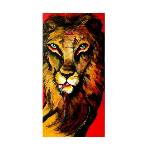 Trademark Fine Art Julija Belickien? Because Gazelle is too beautiful to kill Canvas Wall Art