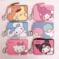 thumbnail image 2 of Sanrio-tarjetero de piel con dibujos animados de Hello Kitty, Kawaii, Cinnamorroll, MyMelody, Kerokeeroppi, Pom, Purin, Kuromi, monedero bonito, 2 of 4