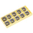 thumbnail image 1 of 10Pcs CNC Lathe Turning Insert Indexable Solid Carbide Blade Cutting SNMX1205ANN F57 LF6018, 1 of 5