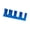 Blue, variant on Gieenan High Pound Protector Badminton Pressure Reducer Stringing Protector Threading Machine Adapter for Repair Fixing